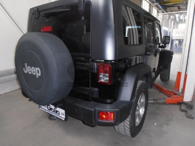 Фаркоп оцинкованный Galia шар C съемный для Jeep Wrangler 2007-2018