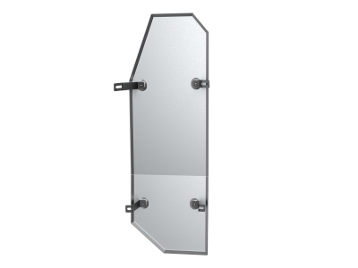 Защита бака для CHANGAN Hunter Plus (23->) 2.0 бен. AT 4WD (алюминий, 3 мм) / Чанган Хантер Плюс