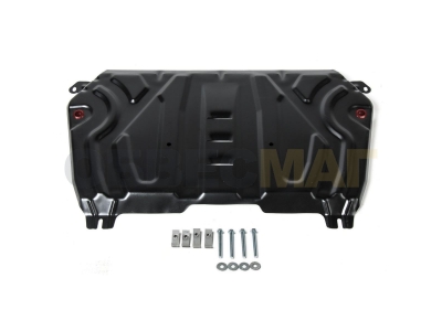 Защиты картера и КПП АвтоБроня сталь 2 мм для Toyota Camry/Lexus ES 2017-2021