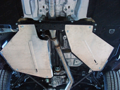 Защита бака ТСС алюминий 4 мм для Audi Q7/Q8 2015-2021