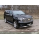 Защита штатных порогов 60 мм ТСС для Chevrolet Tahoe 2016-2021